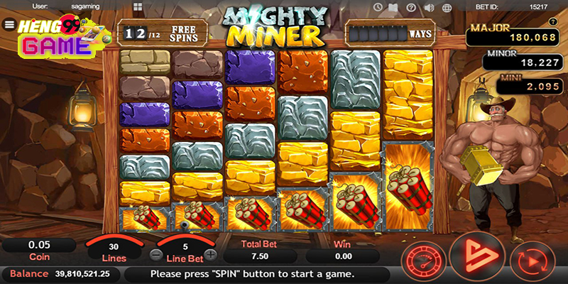 สล็อต Mighty Miners -"Mighty Miners slots"